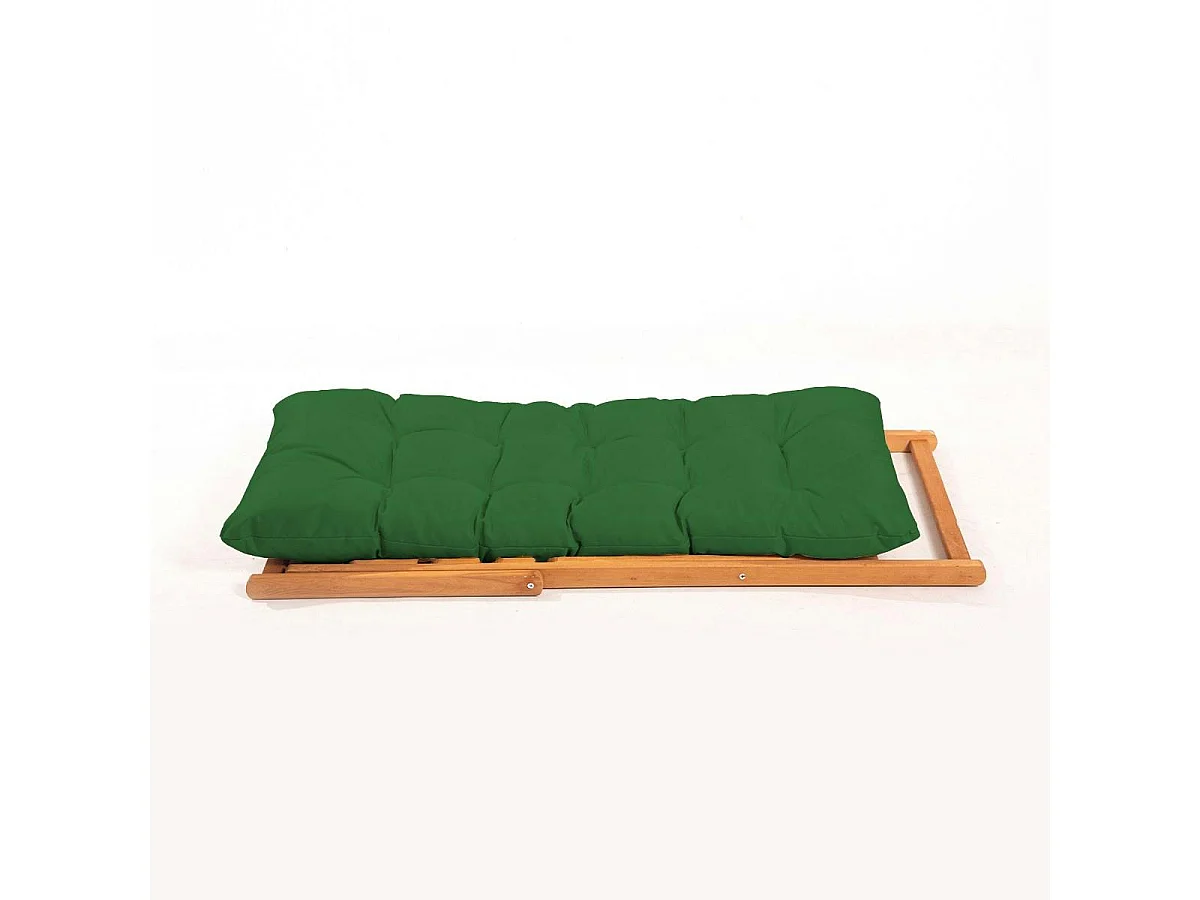 Chilienne verte confort - pliante, inclinable SORA