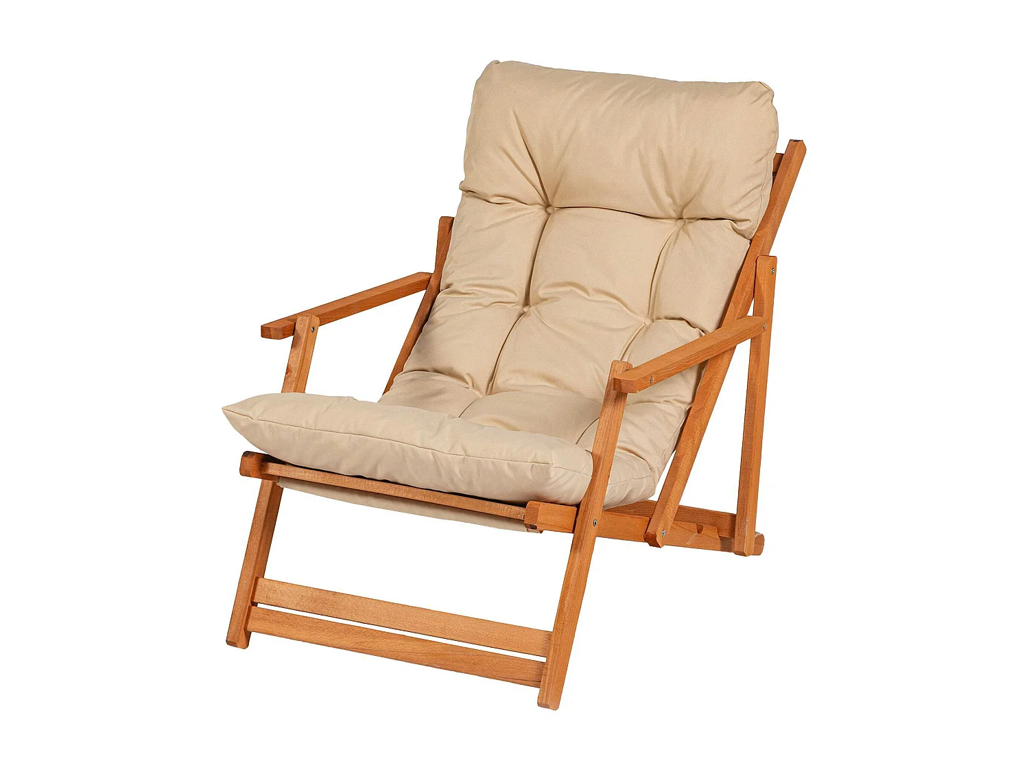 Chilienne beige pliante - grand confort SORA