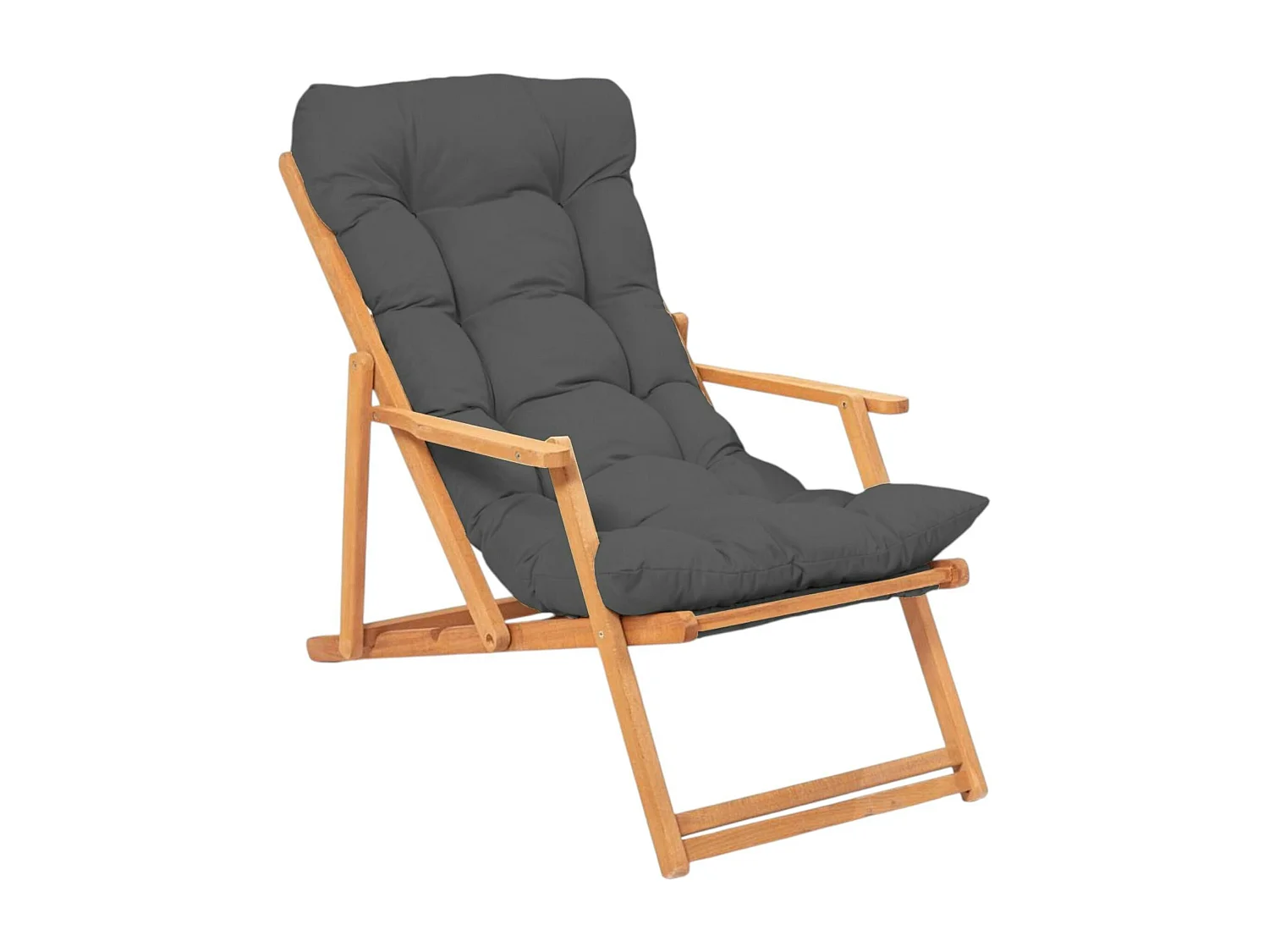 Chilienne grise pliante - grand confort SORA
