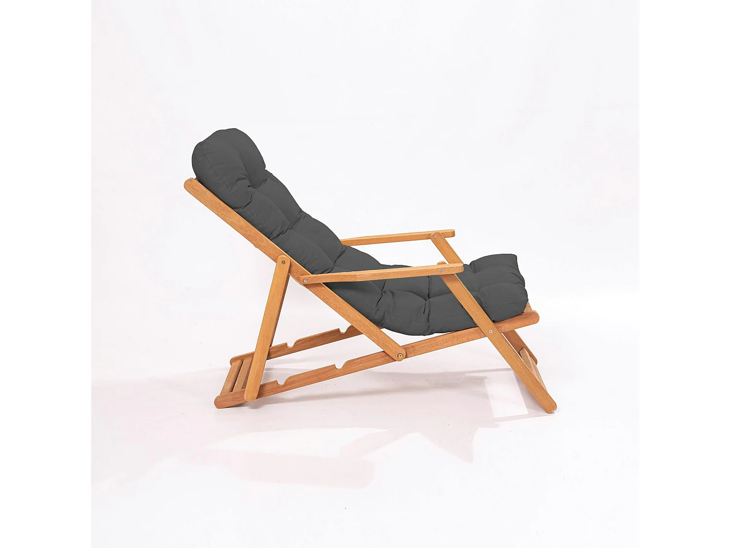 Chilienne grise pliante - grand confort SORA