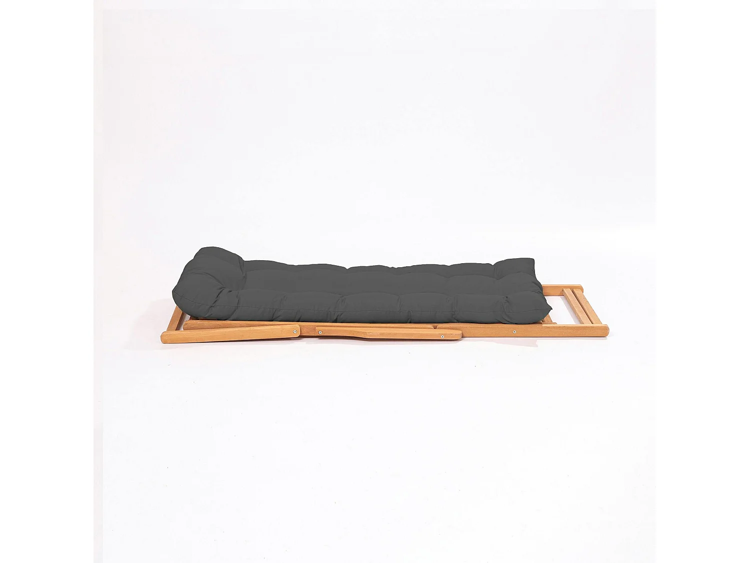 Chilienne grise pliante - grand confort SORA