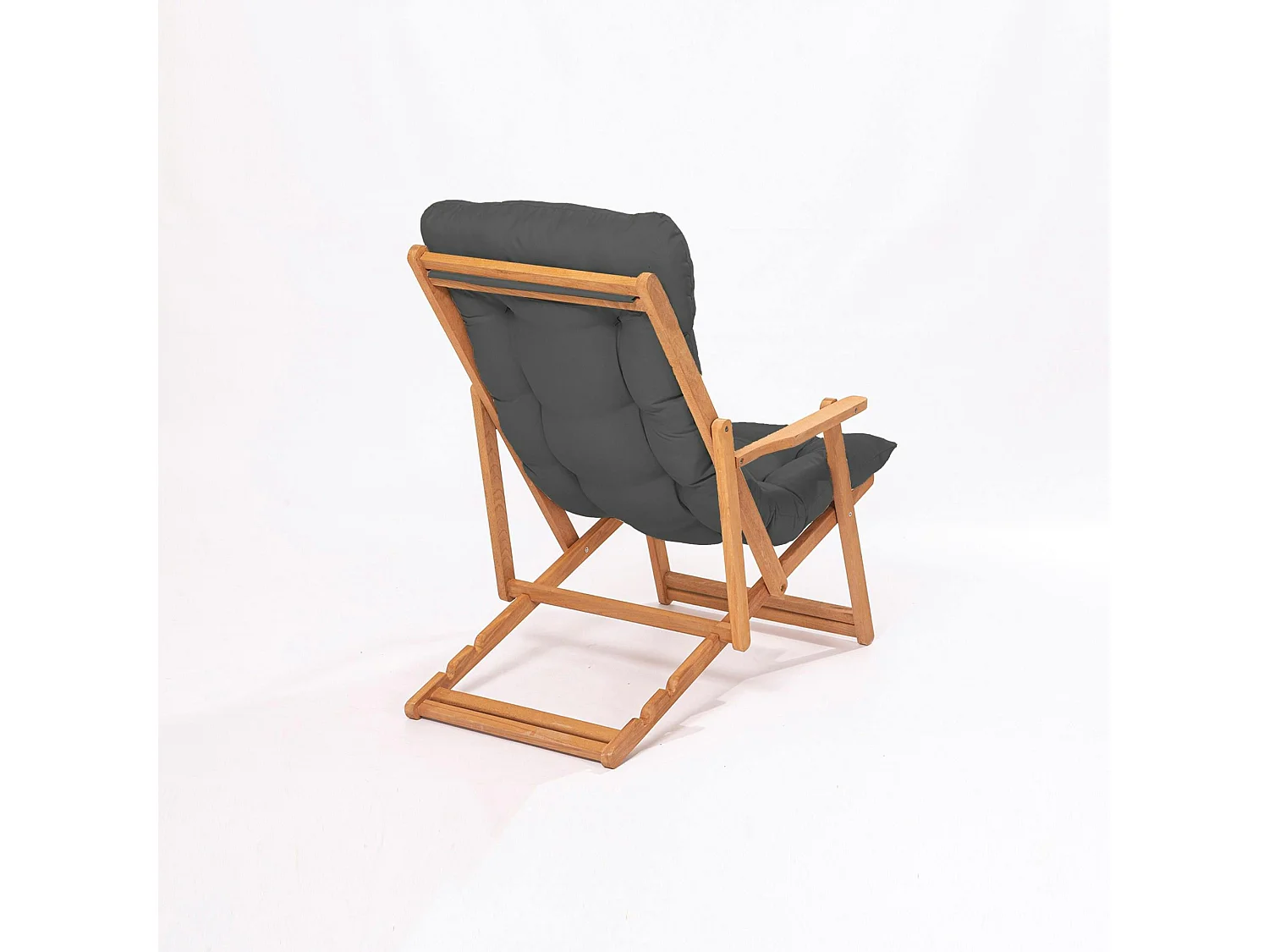 Chilienne grise pliante - grand confort SORA