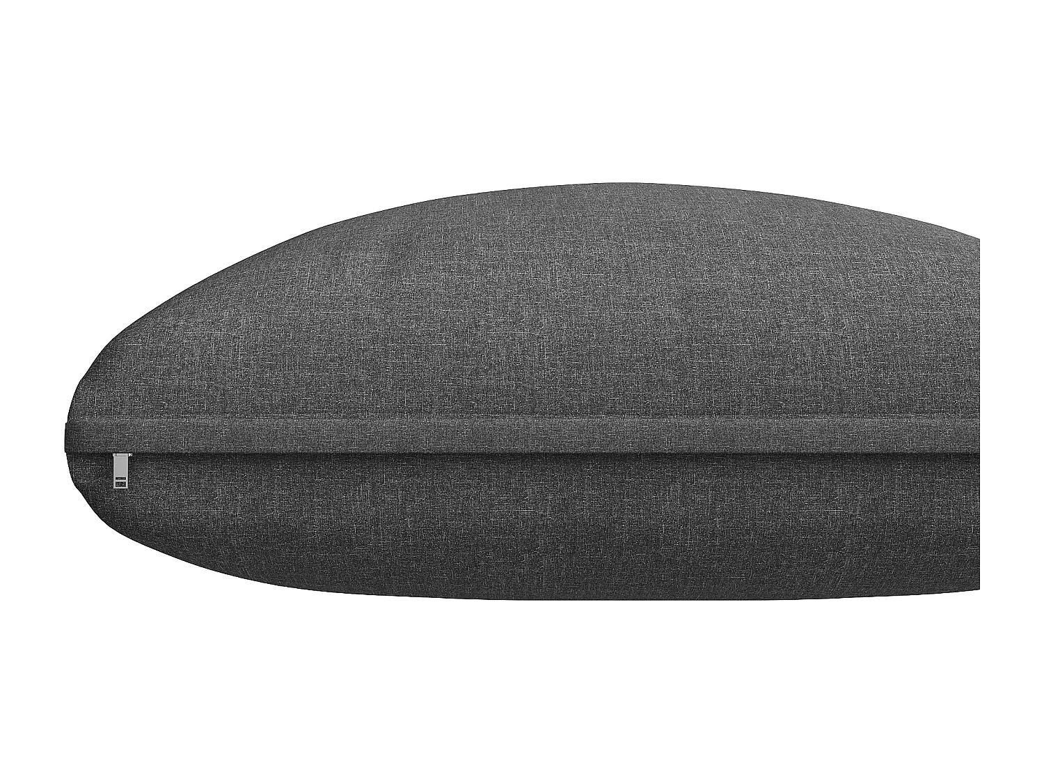 Divano da giardino a forma di L, fino a 8 persone, struttura in ferro con rivestimento, resistente alle intemperie, grigio