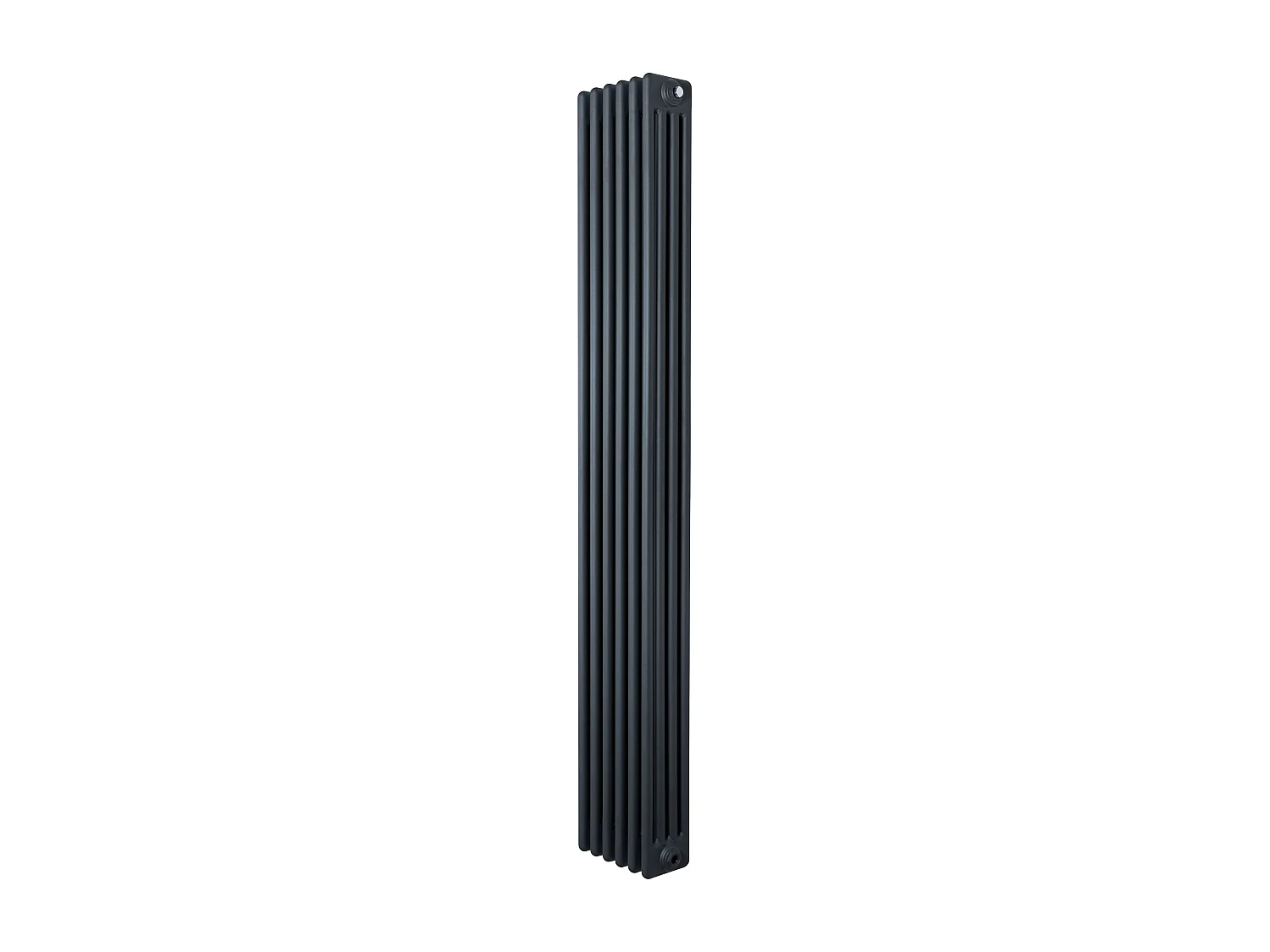 Radiador Tradicional Vertical 4 Columnas - Gris Antracita | 1800mm x 290mm | Acero Premium 1728W | Soportes, Kit, Cepillo | Garantía 15 Años | Calefacción