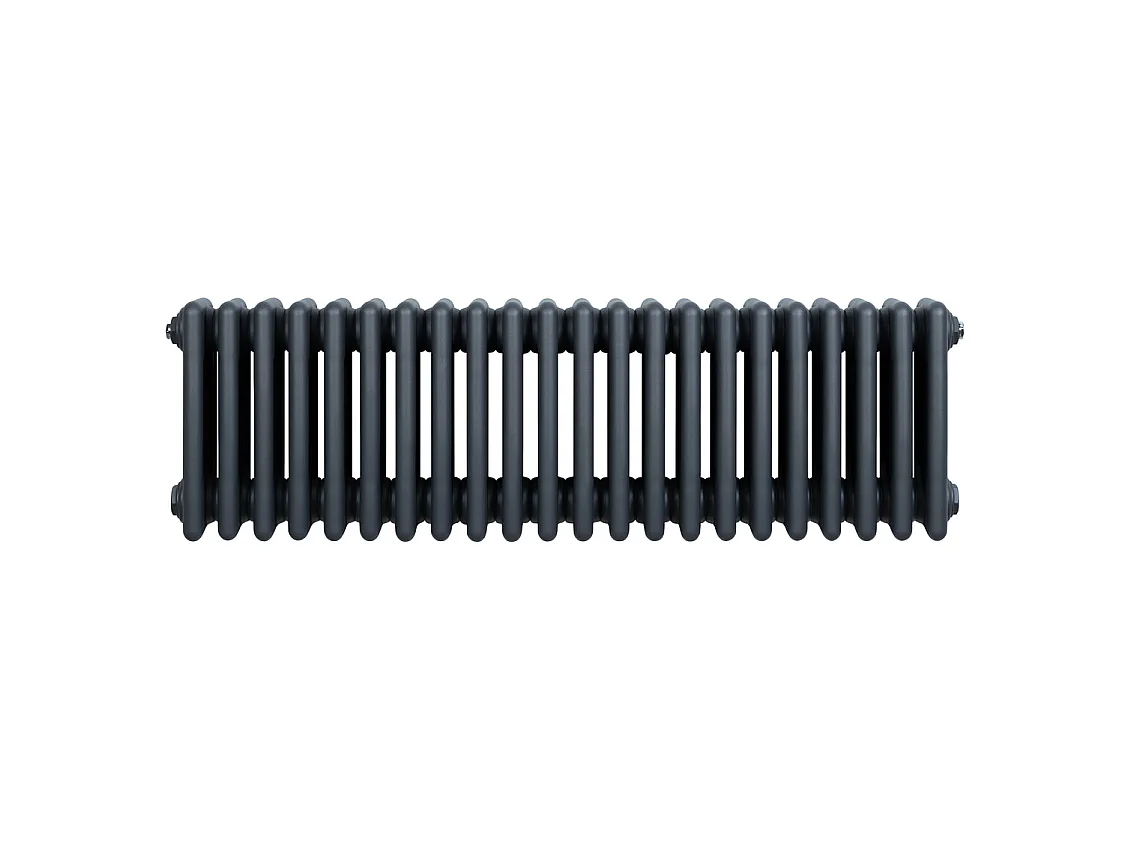 Tradičný 4-stĺpcový radiátor - 300 x 1010 mm - antracitový