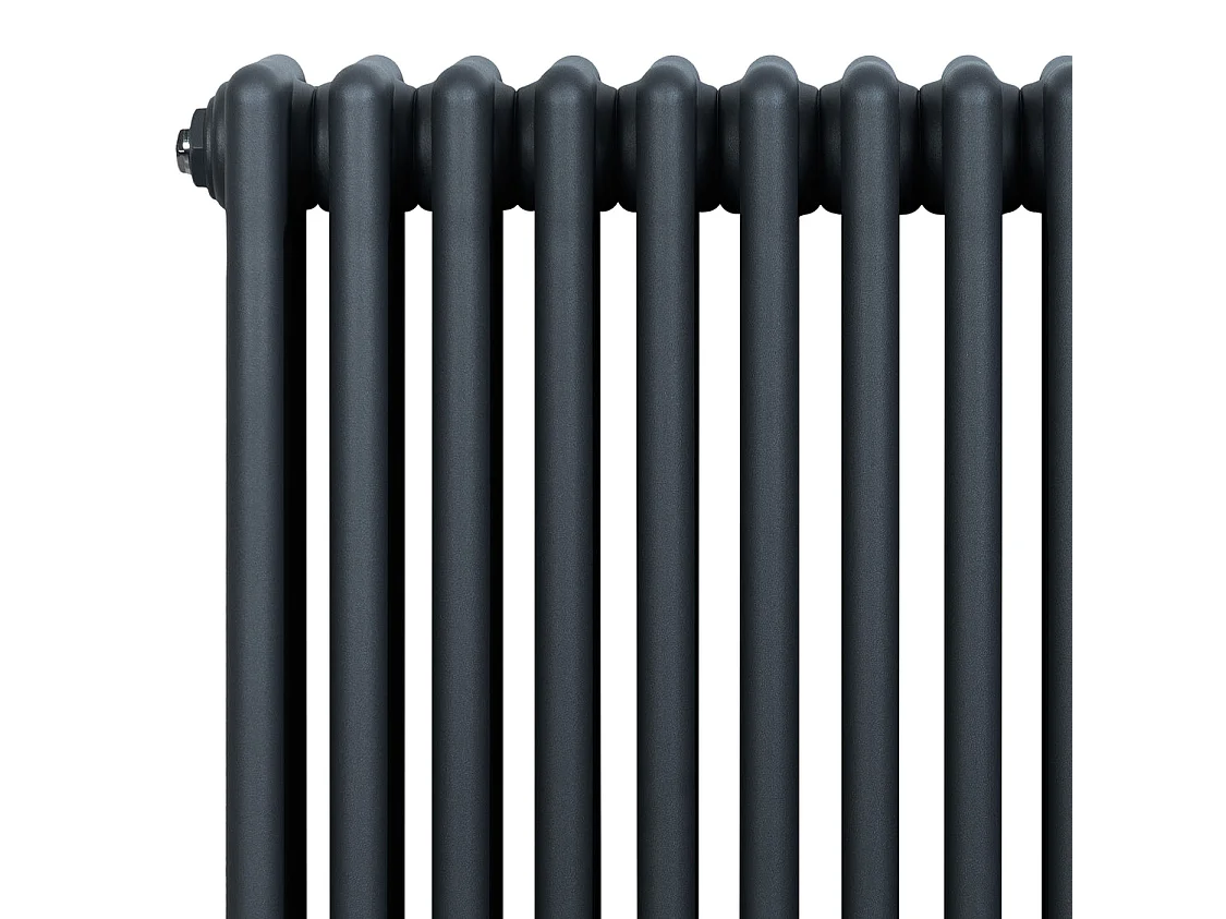 Tradičný 4-stĺpcový radiátor - 300 x 1505 mm - antracitový