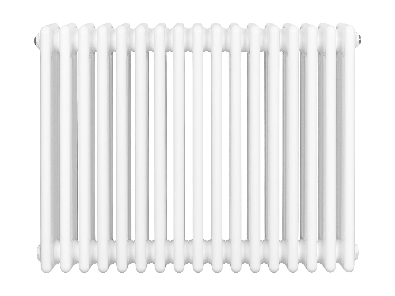 Radiatore Tradizionale 4 Colonne Orizzontale Riscaldamento Bianco 600x785 mm