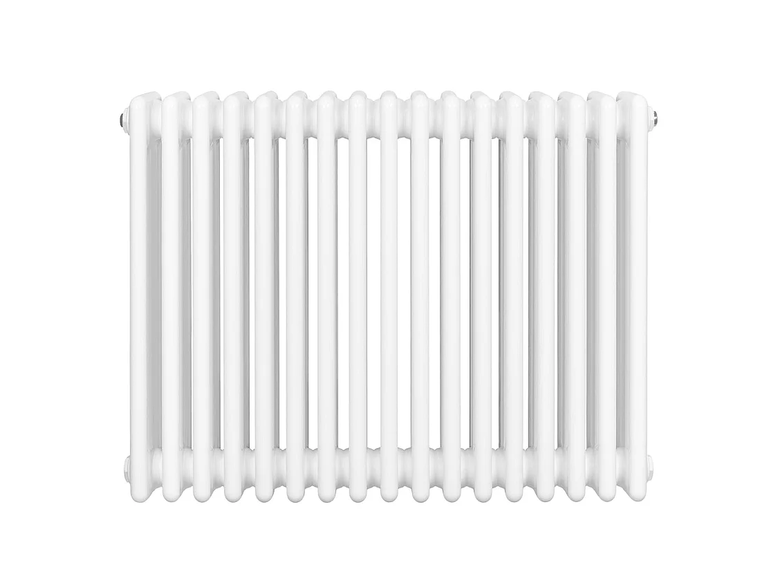 Traditionele 4-kolom radiator - horizontaal - wit - 600 x 785 mm
