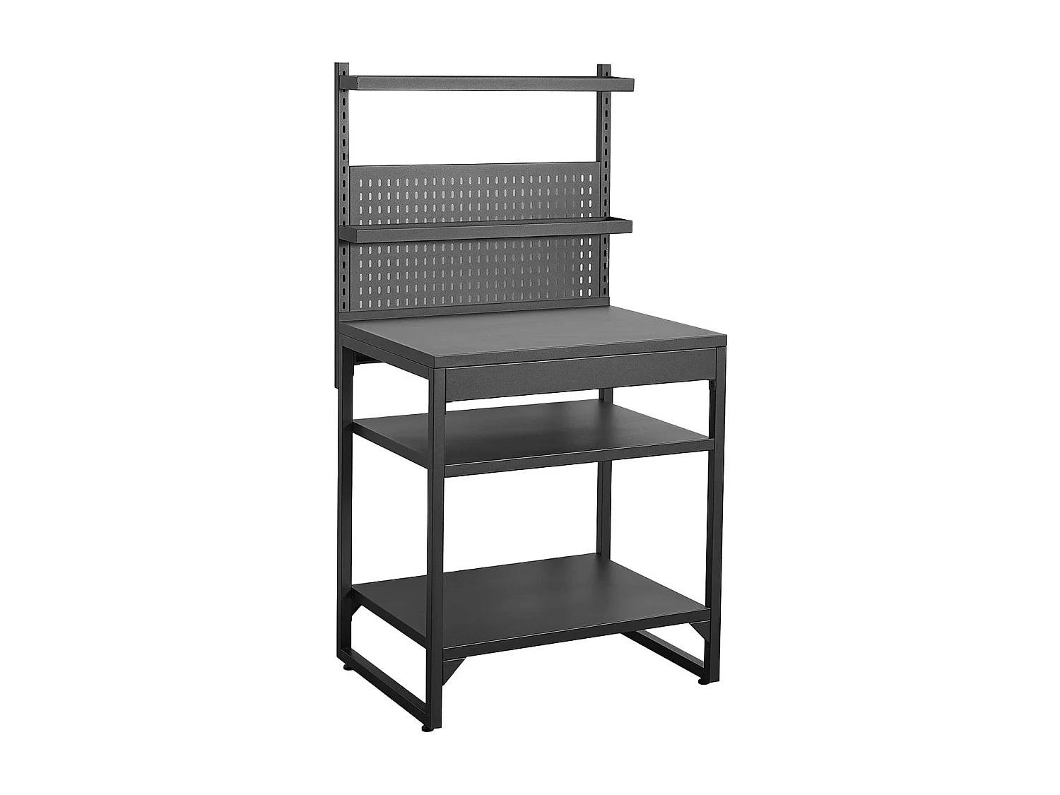 Cuisine extérieure 6 modules acier inoxydable avec barbecue gaz 4 brûleurs noir - Kea