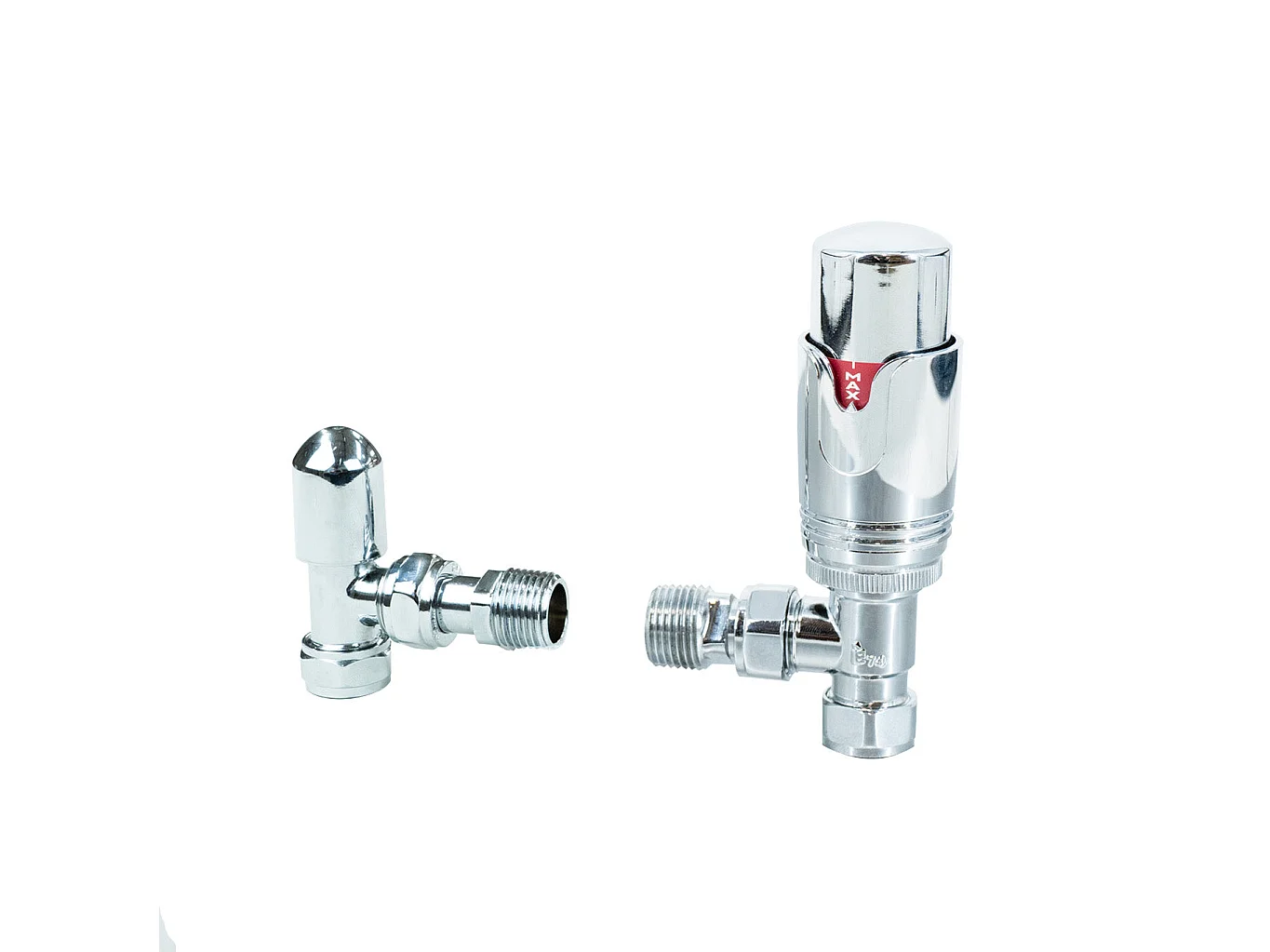Radiatore Orizzontale 600 x 1400 mm con Valvole TRV Bianco
