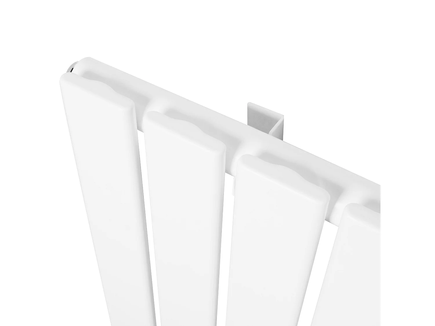 Radiatore Orizzontale 600 x 1400 mm con Valvole TRV Bianco