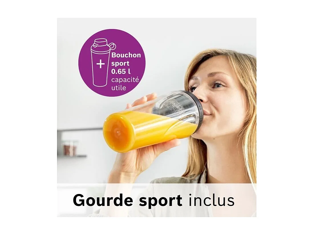 Blender - BOSCH - VitaPower/MMB614GO - Revetement noir