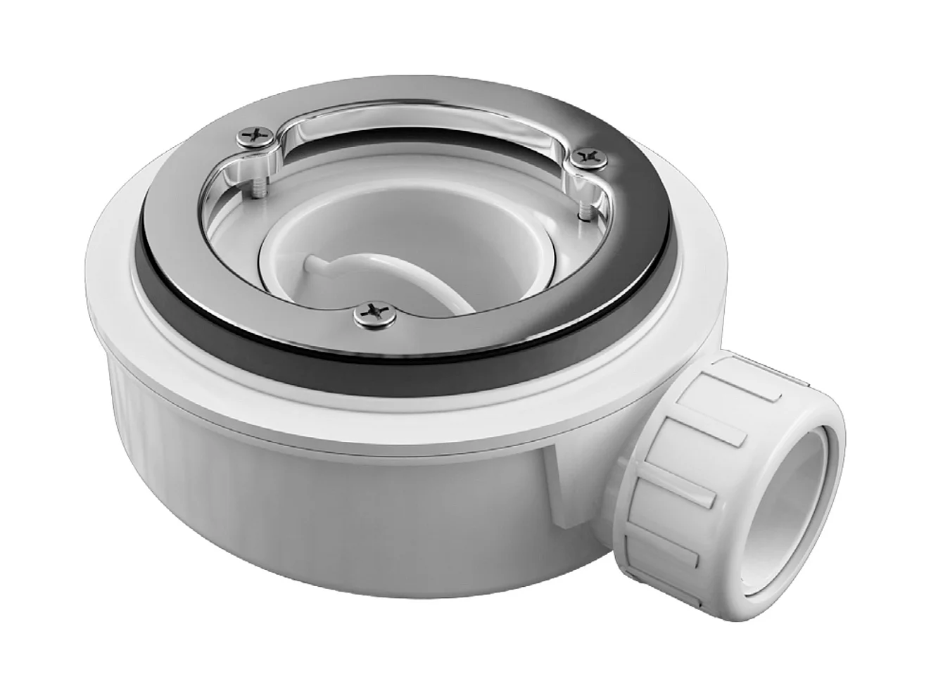 Receveur de douche 140x70 extra-plat Gris en résine minérale antidérapant effet ardoise - Magnus LAVABERG