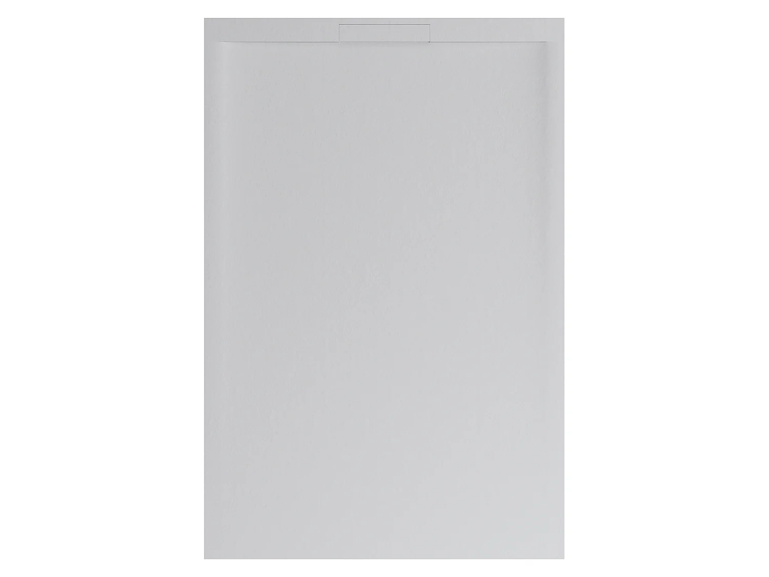 Receveur de douche 140x100 extra-plat Gris en résine minérale antidérapant effet ardoise - Ragnar LAVABERG
