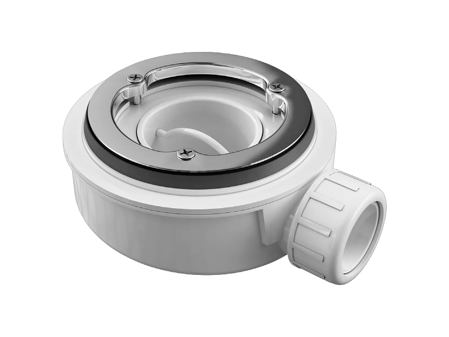 Receveur de douche 150x80 extra-plat Marron en résine minérale antidérapant effet ardoise - Thor LAVABERG