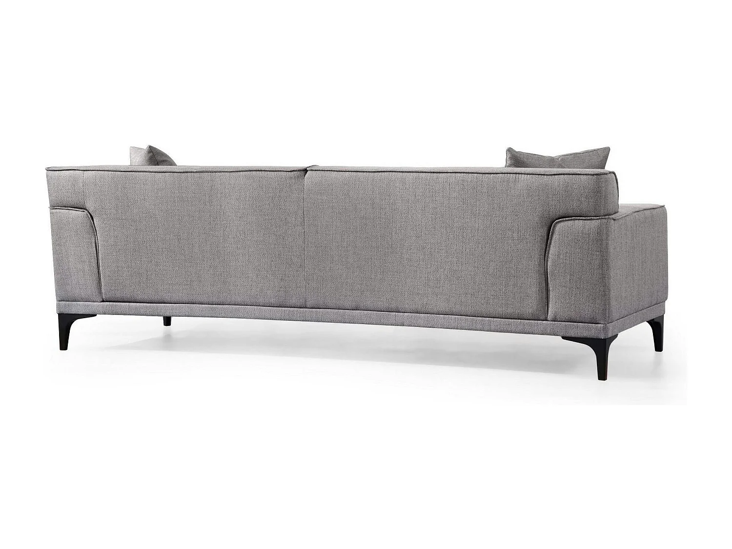 Canapé 3 places gris clair - accoudoirs larges ORSAY