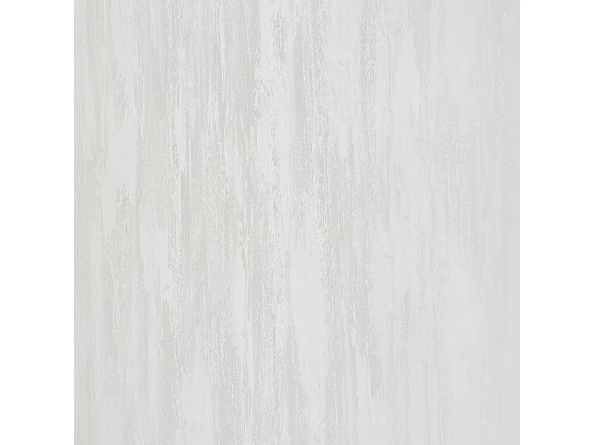 Buffet 4 portes aspect bois finition Mercure façades blanc texturées - OTELLO