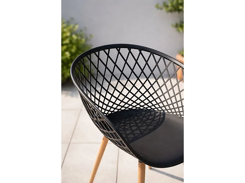 Sillas Jardín - Silla Vera - Negro