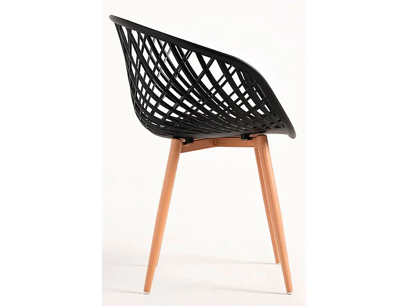 Sillas Jardín - Silla Vera - Negro