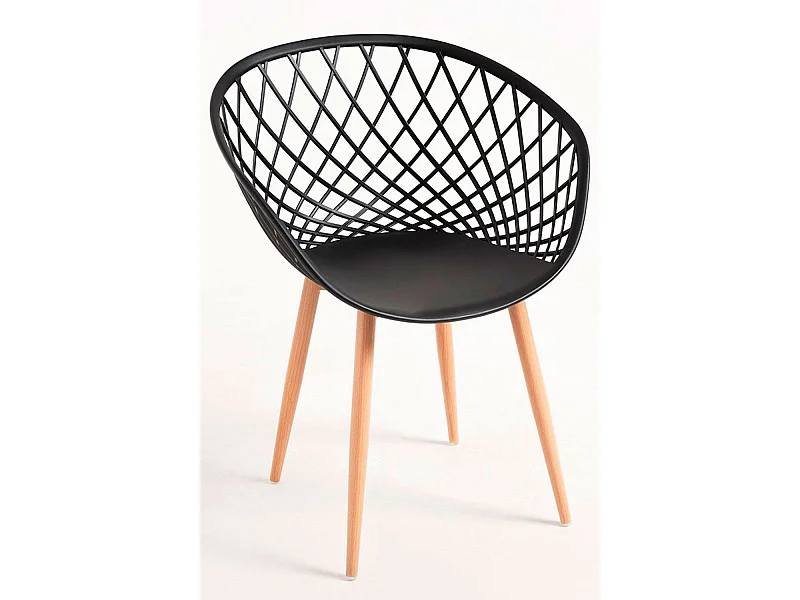 Sillas Jardín - Silla Vera - Negro