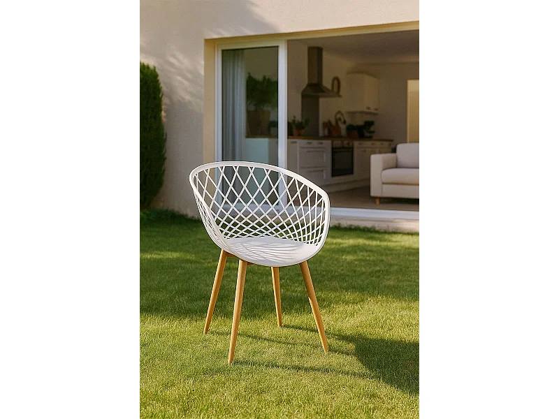 Sillas Jardín - Silla Vera - Blanco