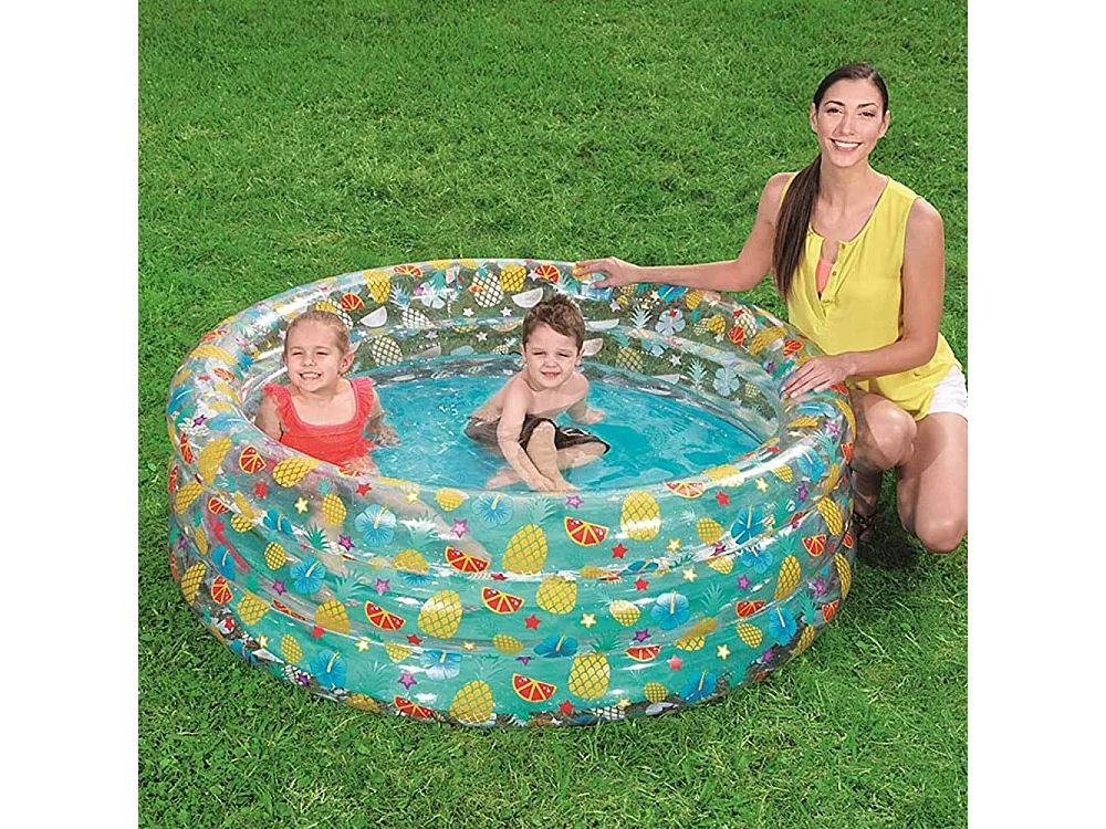 Piscine gonflable ronde - 445 L - Sea Life - D 150 cm x H 53 cm