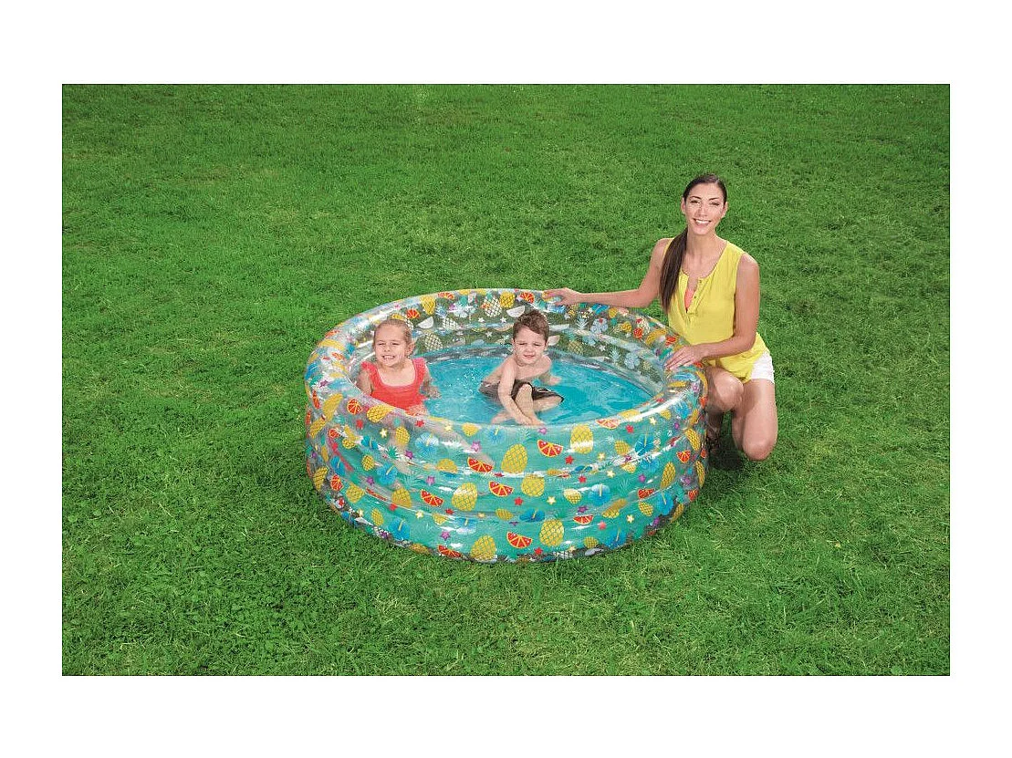 Piscine gonflable ronde - 445 L - Sea Life - D 150 cm x H 53 cm