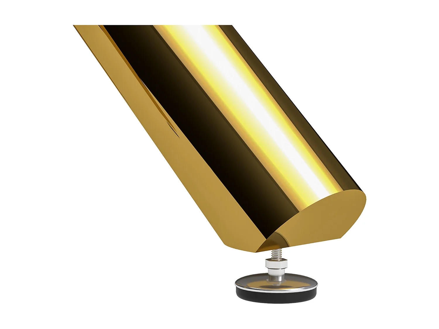 Table à manger ronde 80 × 80 cm avec plateau en verre trempé et pieds dorés