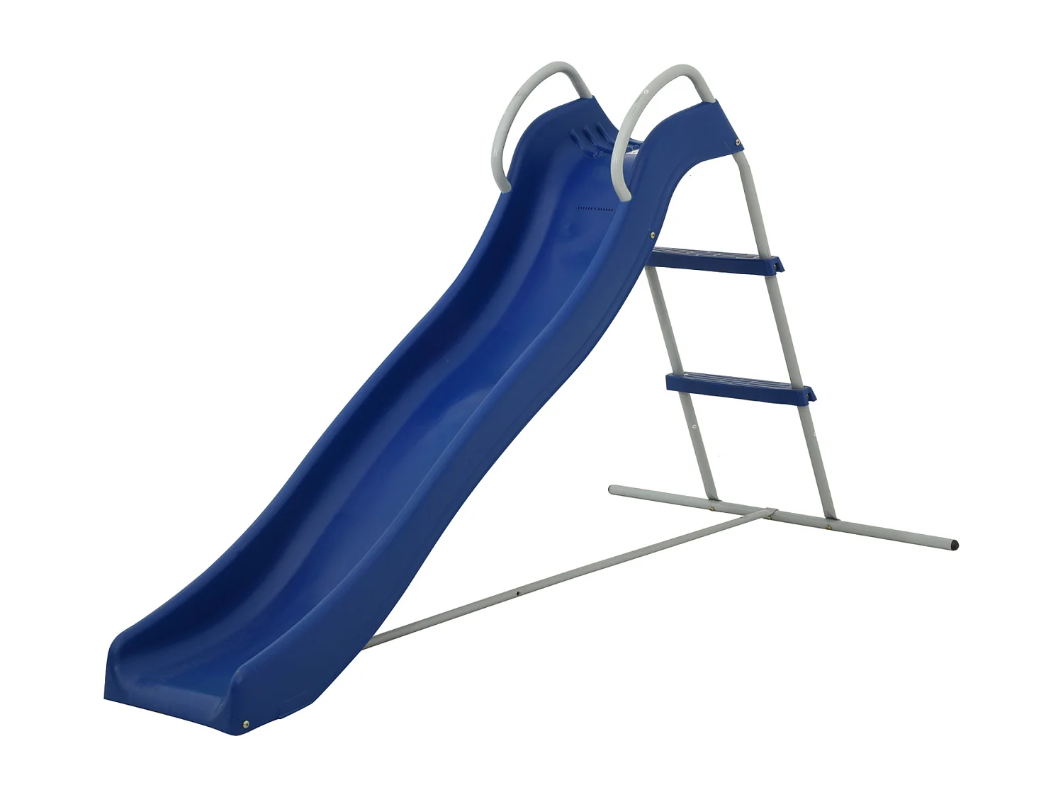 Toboggan de jeu bleu en plastique pour enfants de 1,8 M