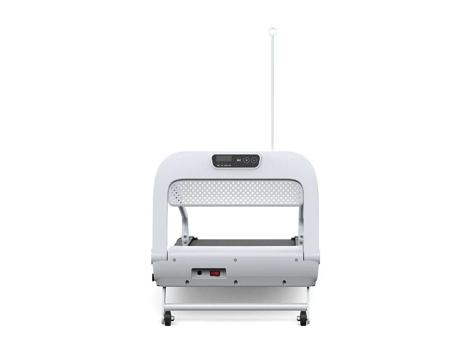 Slimme en stille loopband voor huisdieren - Instelbare snelheid - Zwart-wit staal