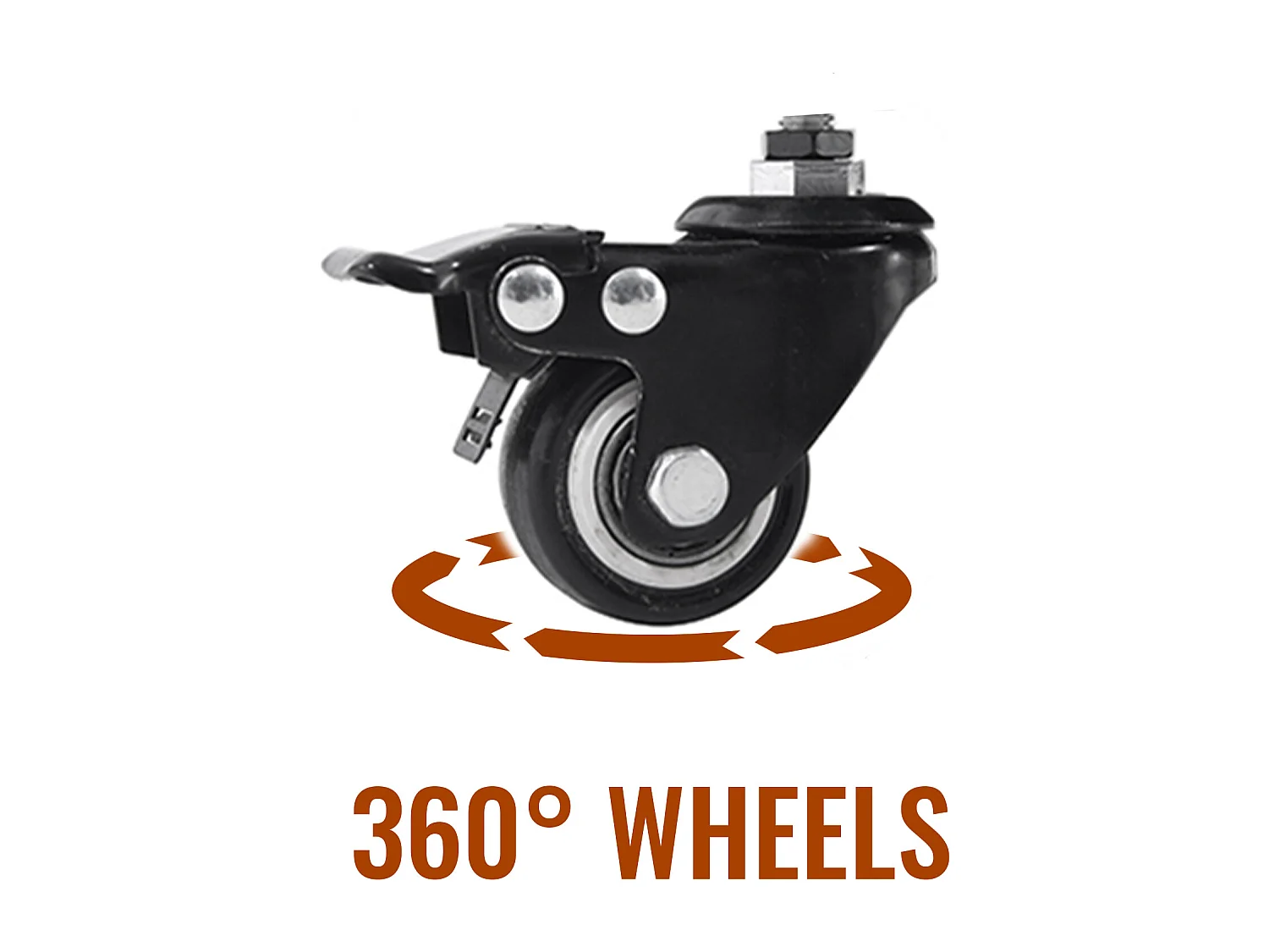 Support TV à roulettes avec réglable en hauteur et tiroir - Naturel clair