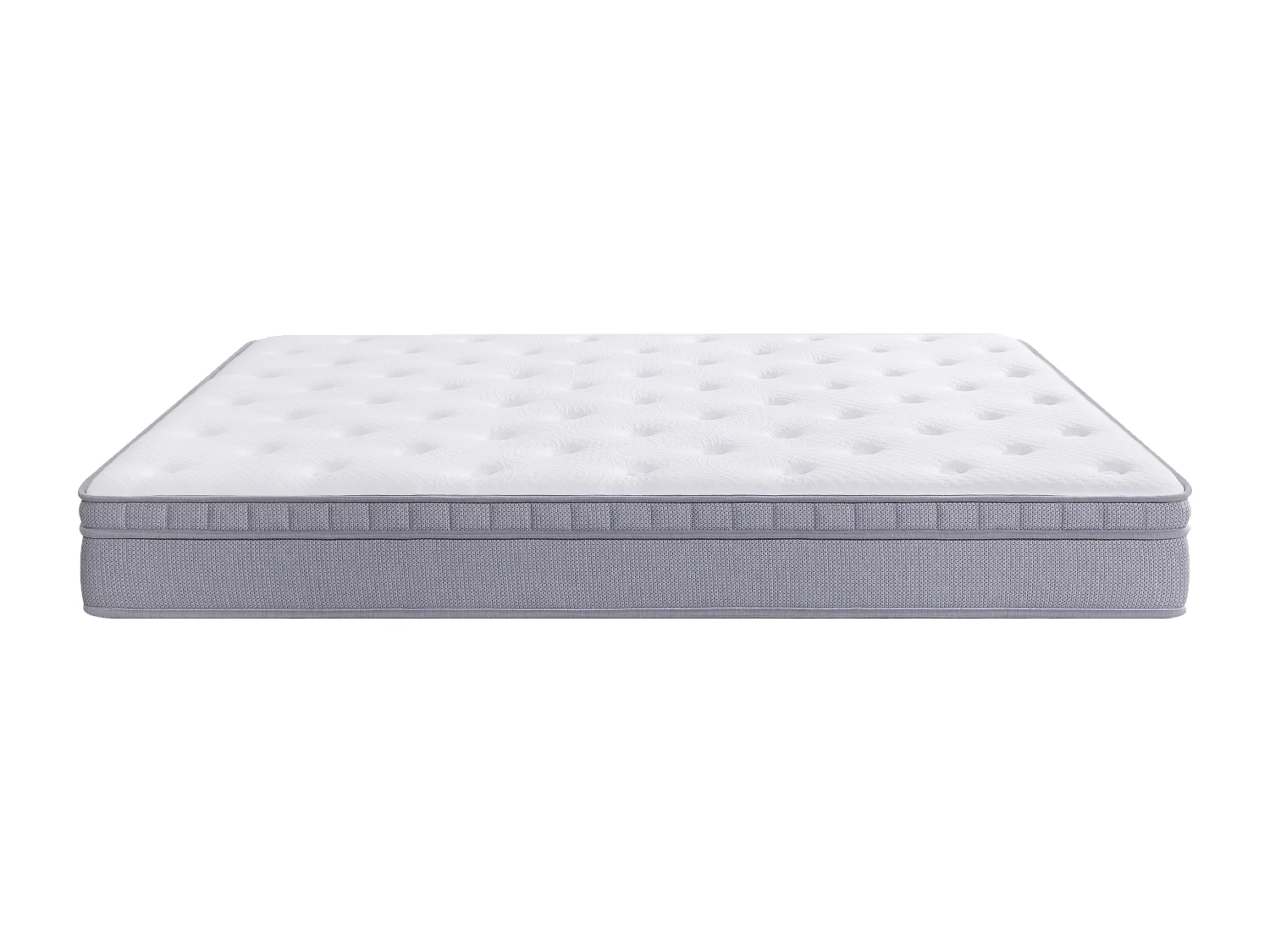 Matelas 90x200 cm H 25 cm avec ressorts ensachés 7 zones
