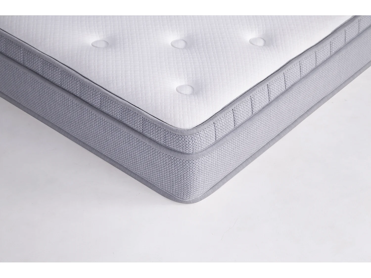 Matelas 160x200 cm H 25 cm avec ressorts ensachés 7 zones