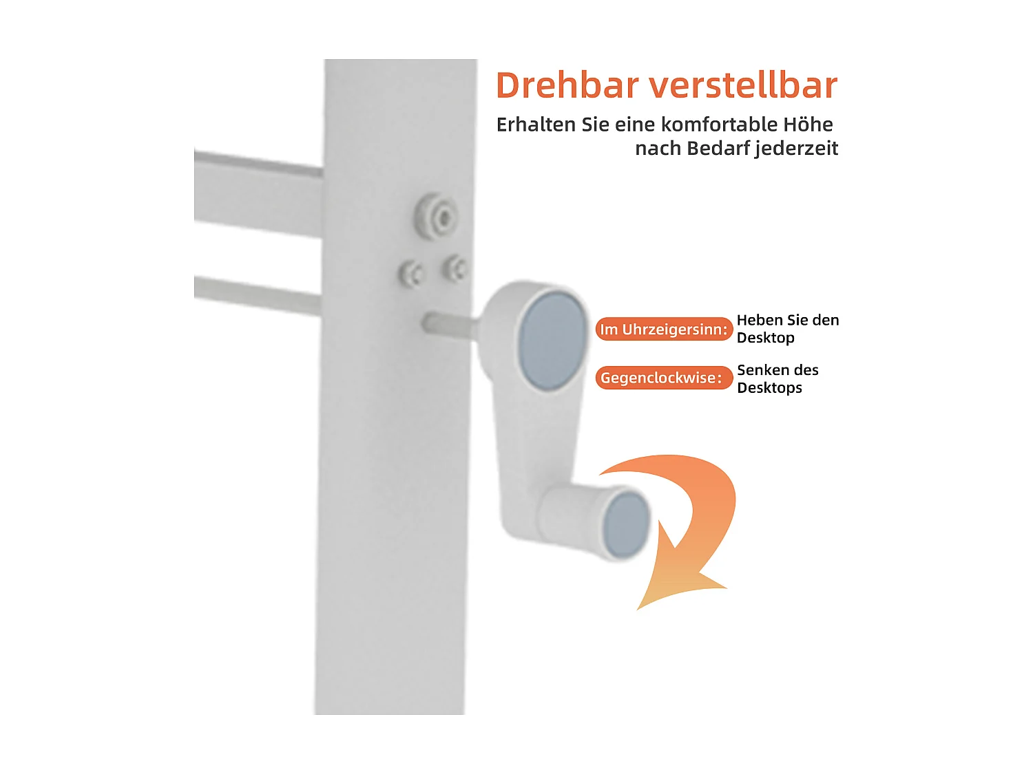 Bureau réglable en hauteur pour enfants et adultes - Couleur bois 80x60 cm