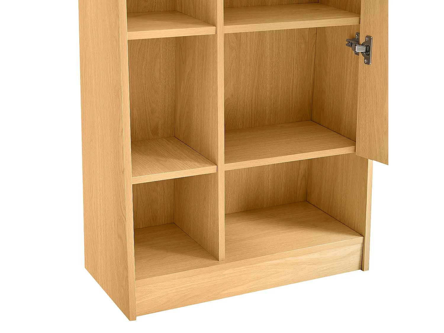 Spiegelkast met planken, licht natuurlijk