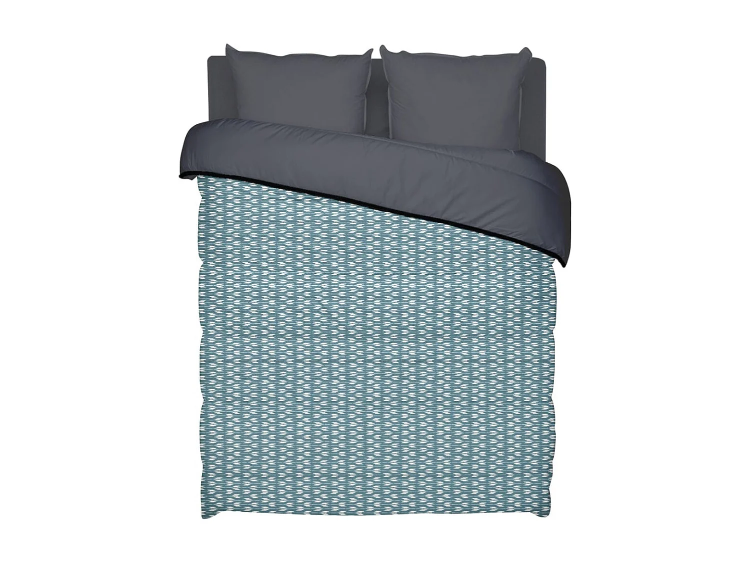 Couette imprimée Soumaya - Chaude 350g/m2 - 200x200cm