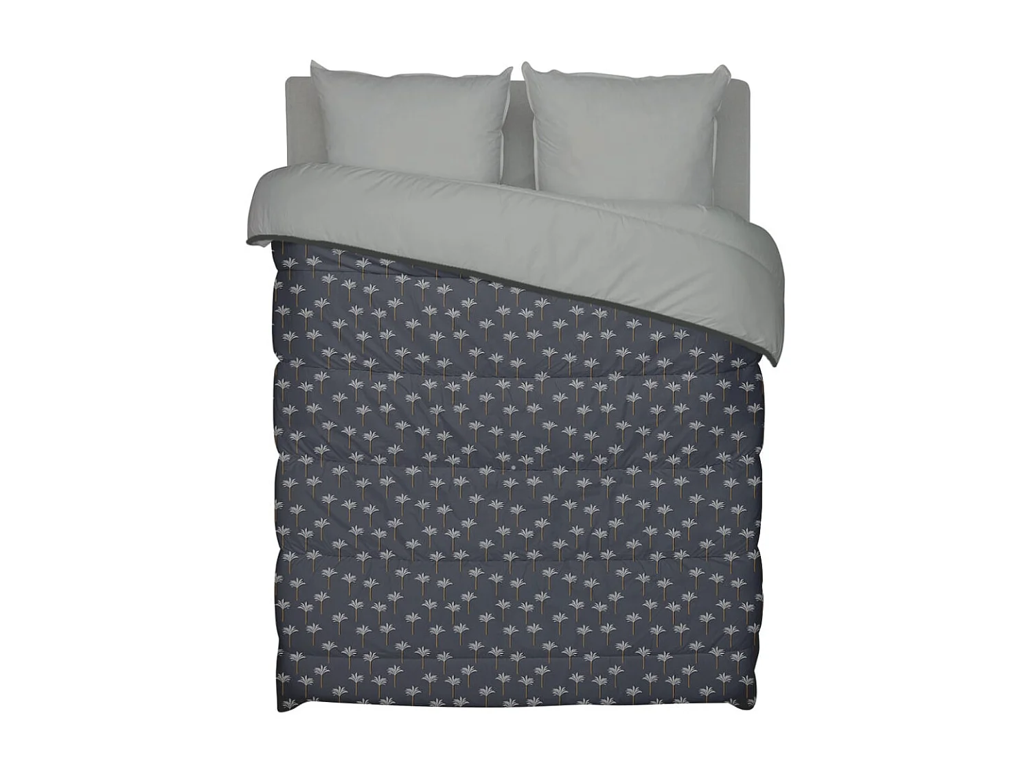 Couette imprimée Oasis - Chaude 350g/m2 - 240x260cm