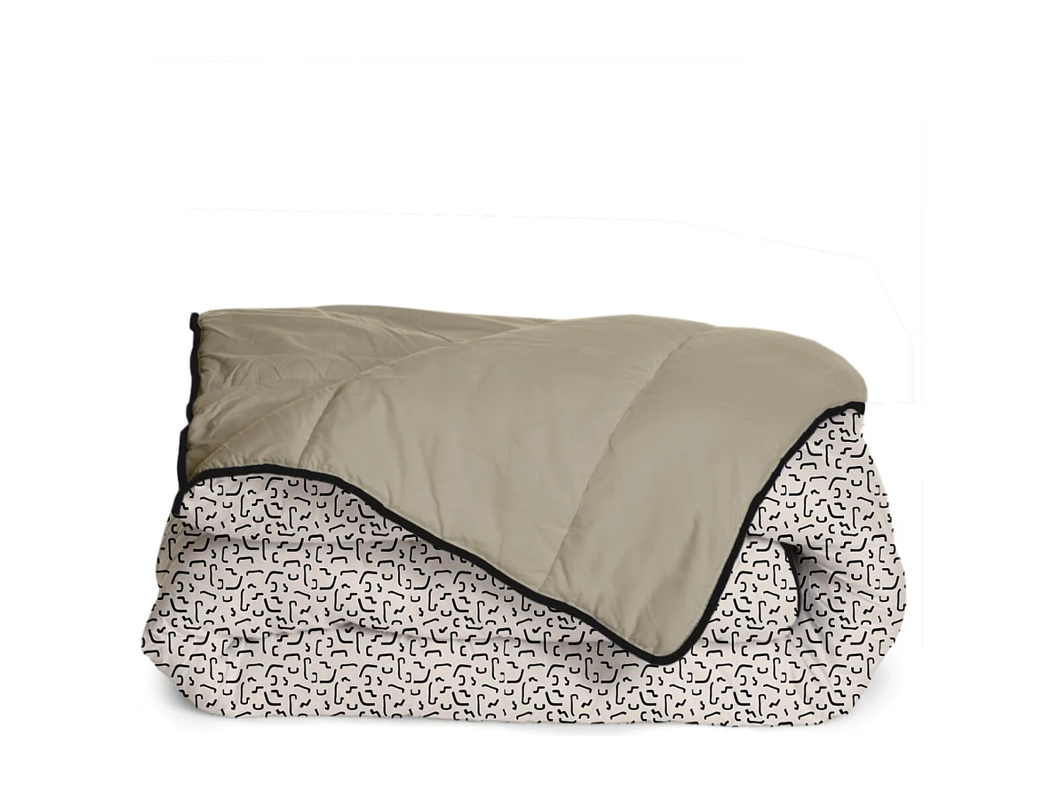 Couette imprimée Othon - Chaude 350g/m2 - 200x200cm