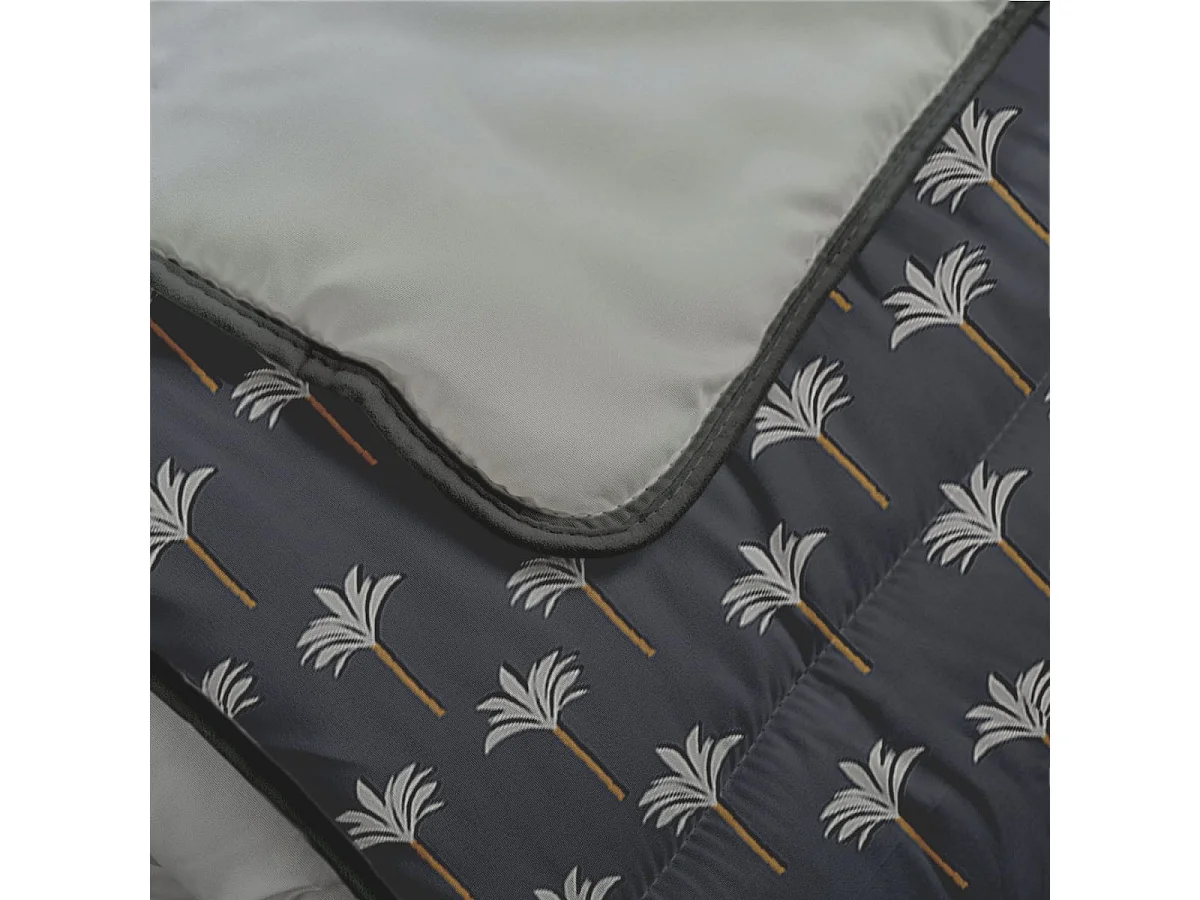 Couette imprimée Oasis - Chaude 350g/m2 - 200x200cm