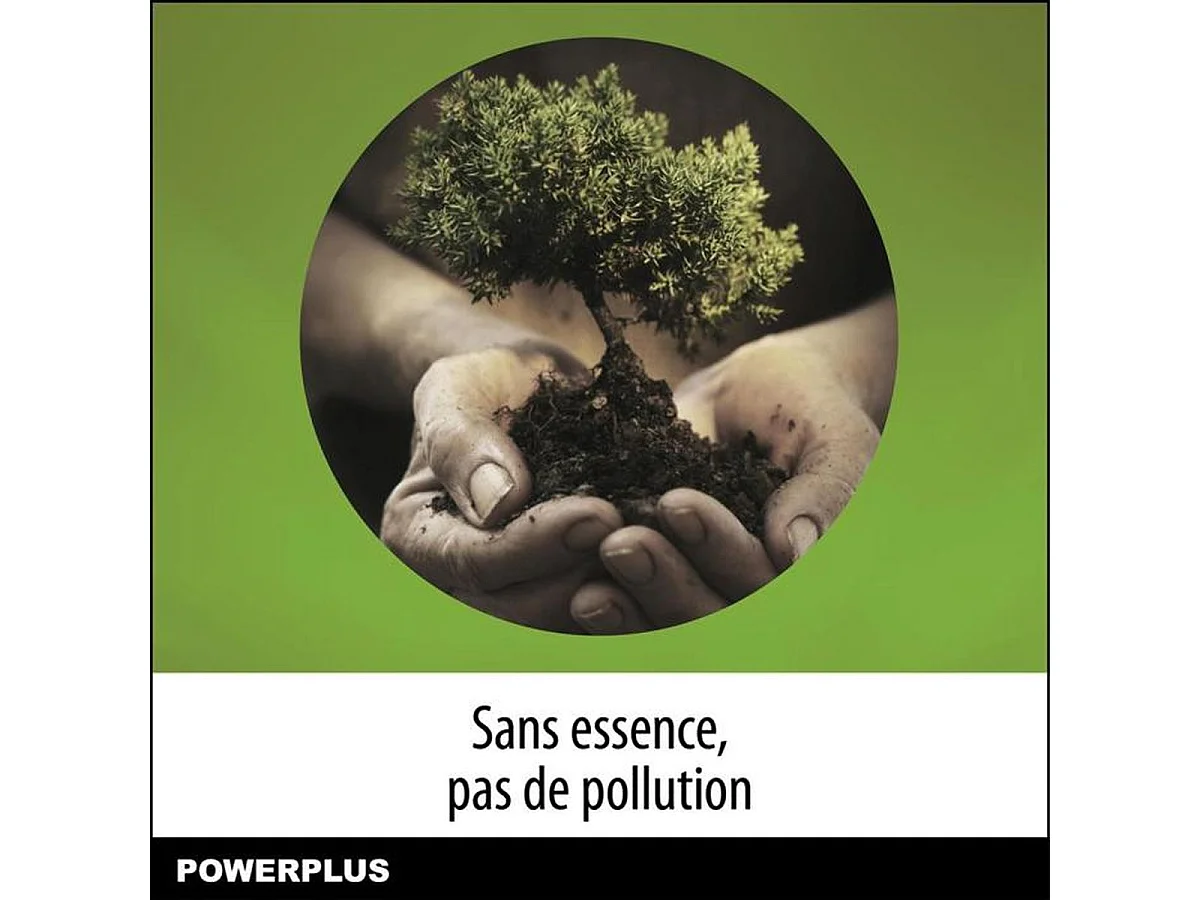 Taille-haies a batterie 40V Dual Power POWDPG7536 - Lame 670 mm, Écartement 22 mm - Livré sans batterie ni chargeur