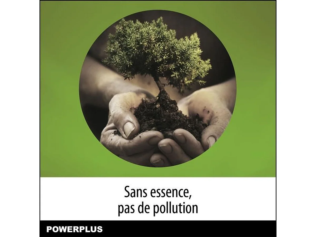 Taille-haies a batterie 40V Dual Power POWDPG7536 - Lame 670 mm, Écartement 22 mm - Livré sans batterie ni chargeur