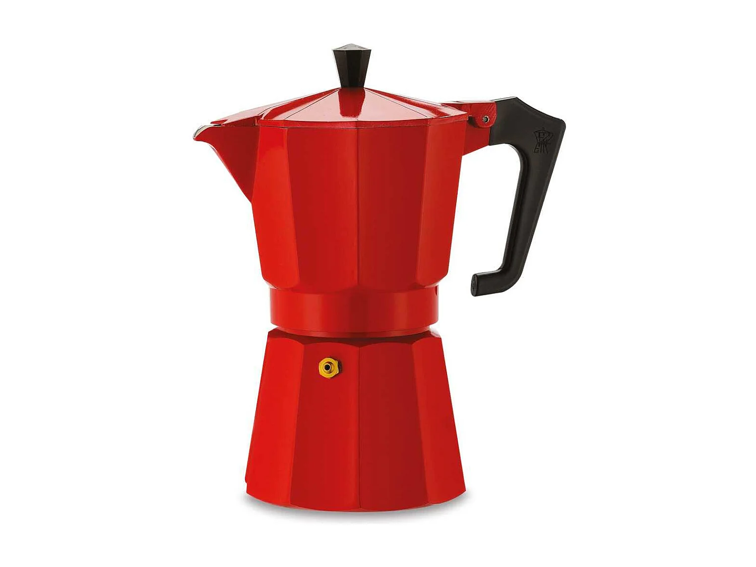 Italiaanse Koffiezetter Pezzetti Italexpress 6 Kopjes Aluminium Rood - Aromatische Koffie en Italiaans Design