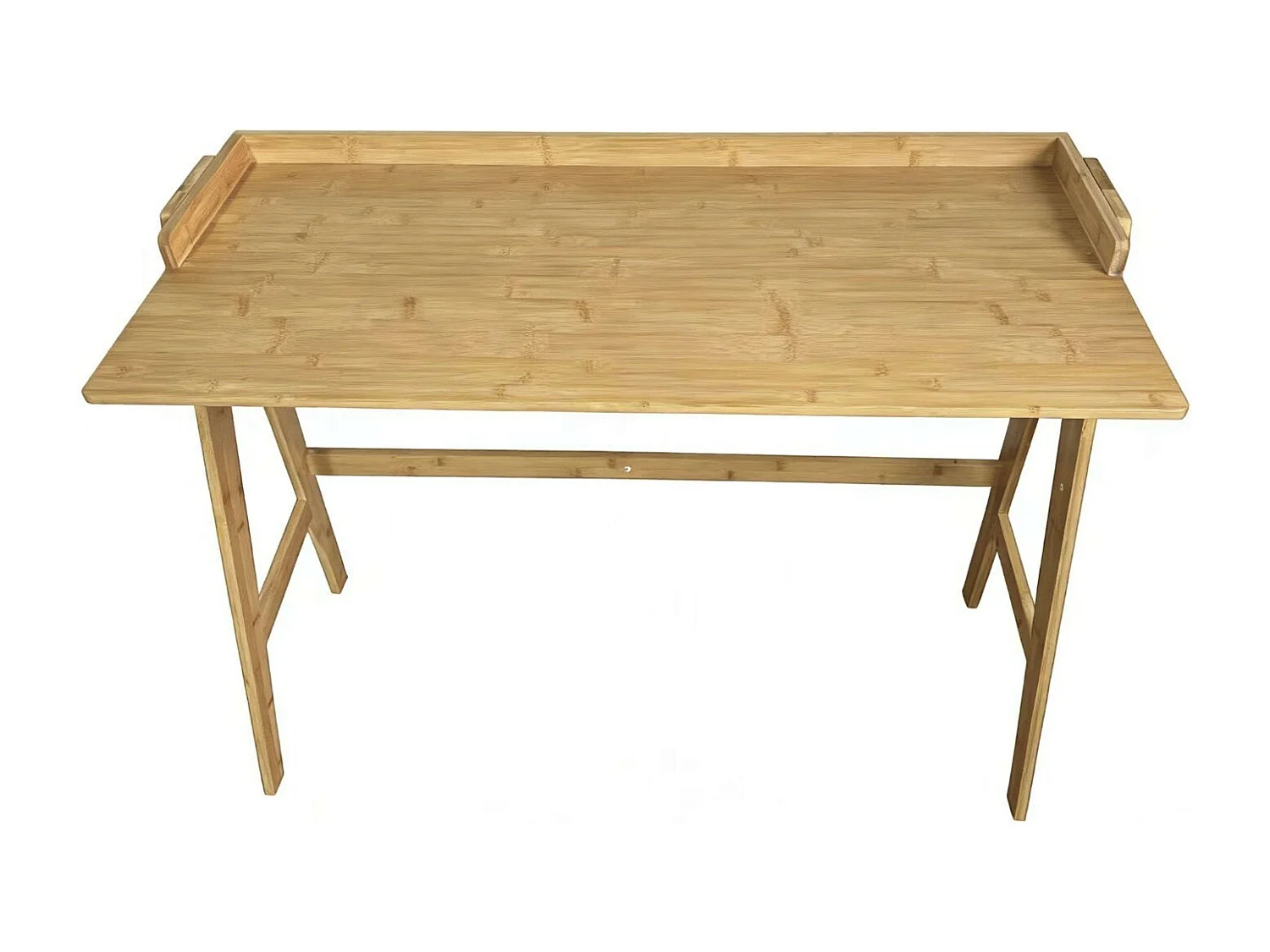 Mesa de estudo Take Bamboo na cor marrom, 81x107x47 cm