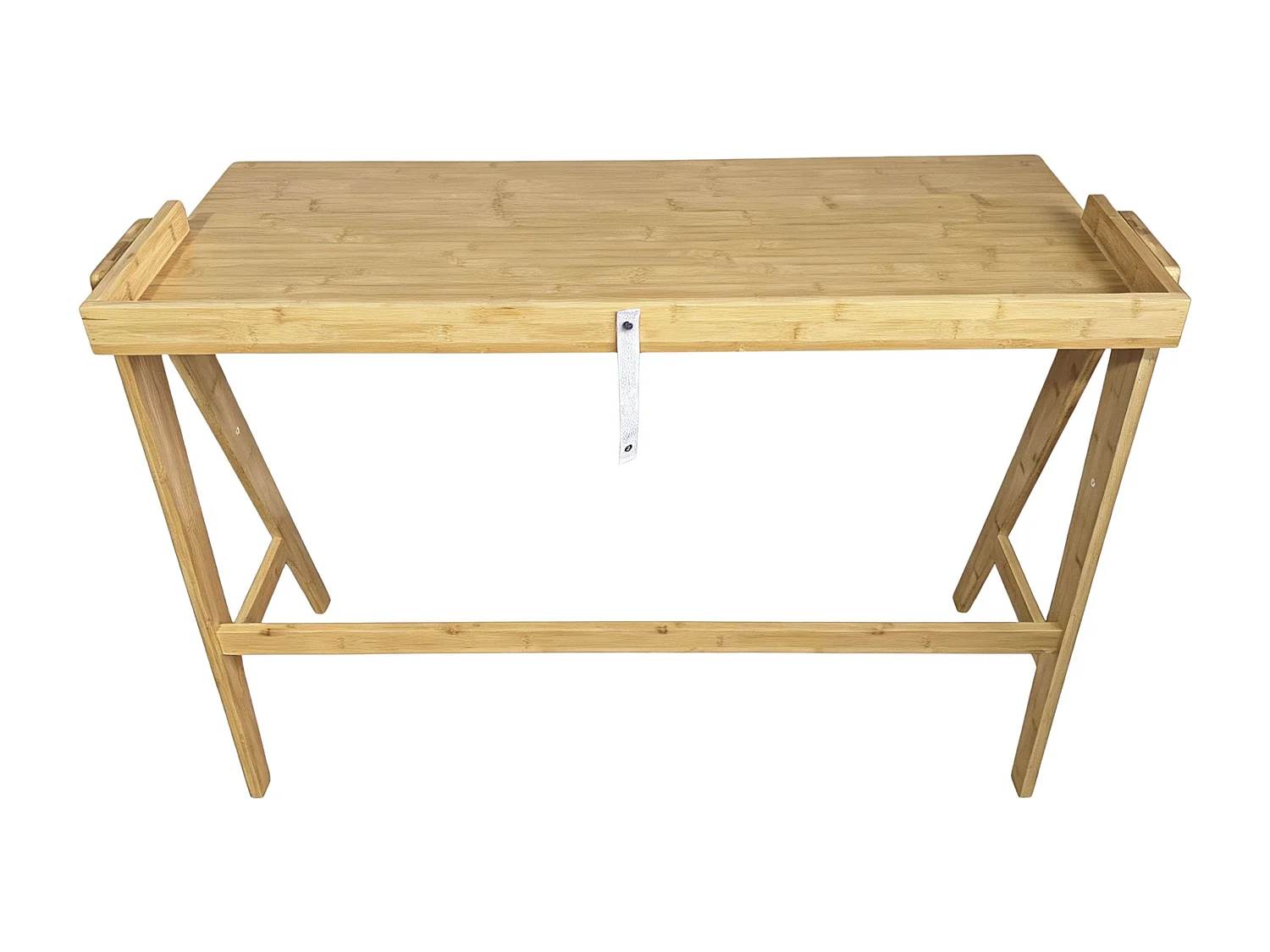 Mesa de estudo Take Bamboo na cor marrom, 81x107x47 cm