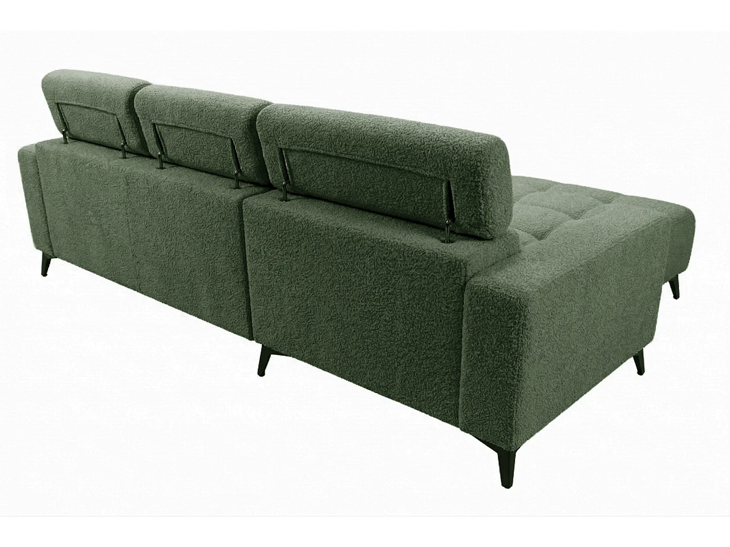 Nicolette – Moderne hoekbank met elektrische relaxfunctie