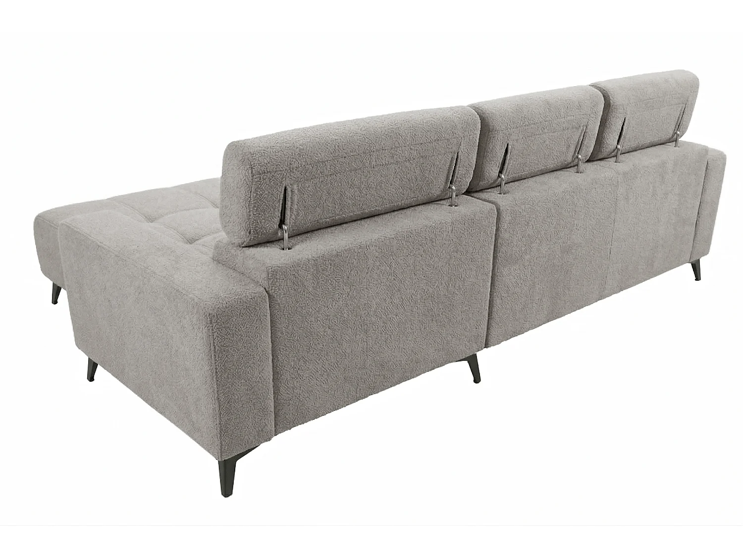 Nicolette – Moderne hoekbank met elektrische relaxfunctie