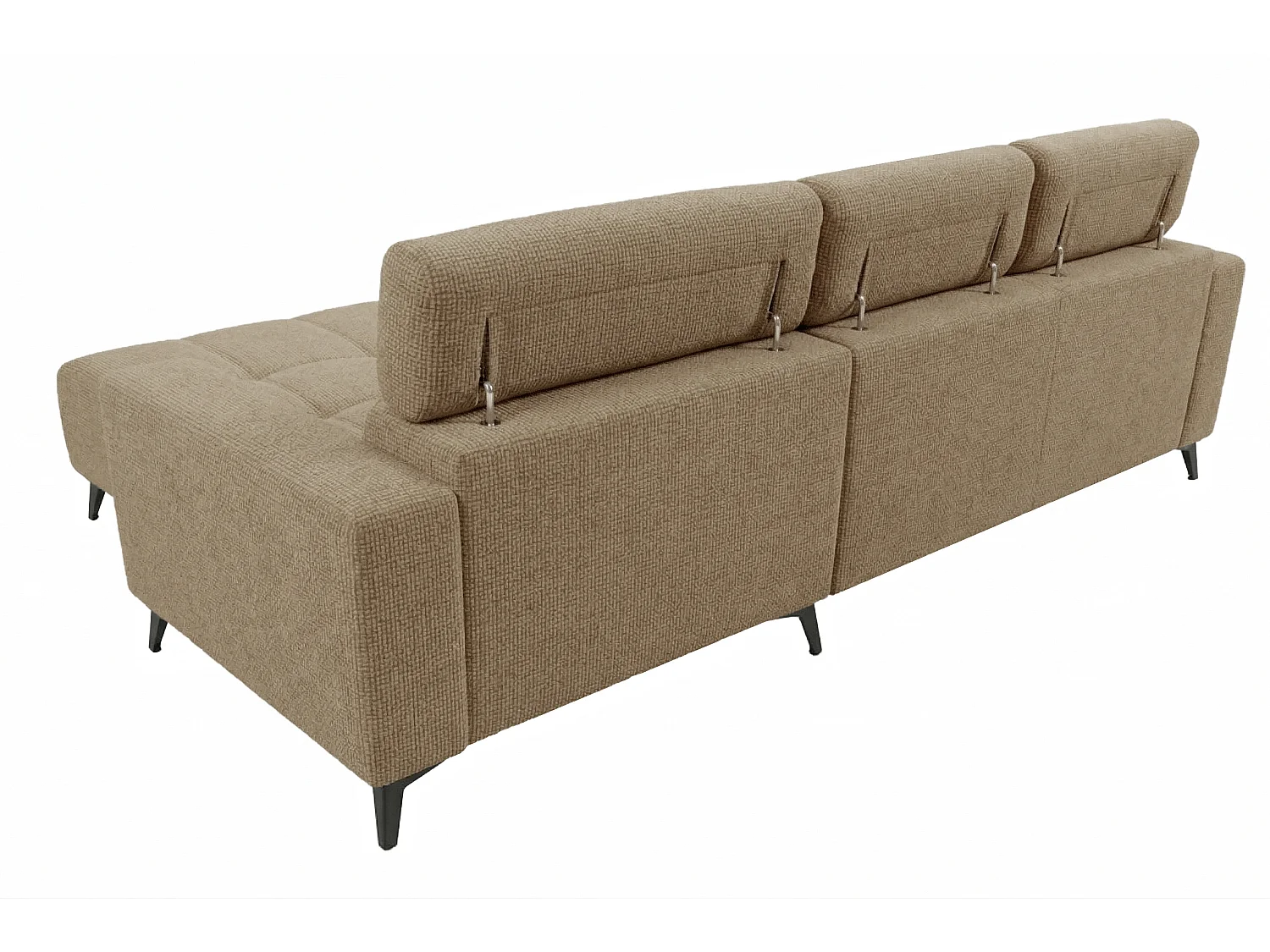 Nicolette – Moderne hoekbank met elektrische relaxfunctie