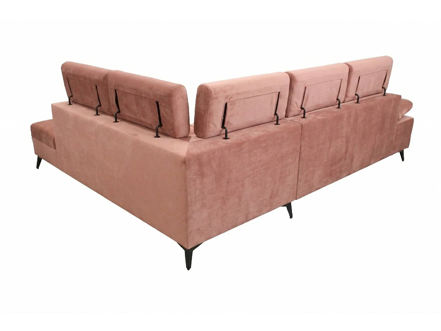 Canapé d’angle moderne Vigo avec fonction RELAX et appuie-têtes réglables – idéal pour le salon