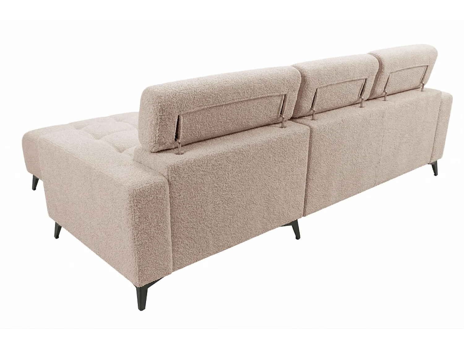 Nicolette – Moderne hoekbank met elektrische relaxfunctie