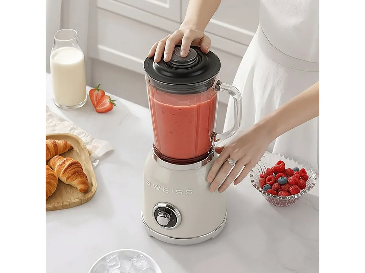 Blender vintage - SWEISS - MXV8 - 1,5 L - Beige